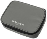 walker® Schüleretui Wizzard XL - steel grey, 22,5 x 6 x 16 cm, 1 Fach, ungefüllt Schüleretui