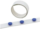 Durable Magnetband - 35 mm x 5 m, selbstklebend, Metall, weiß Magnetband weiß 3 mm 36 mm 5 m