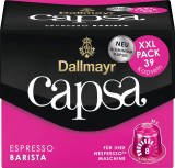 Dallmayr Kaffeekapseln Capsa Espresso Barista - 39 Kapseln à 5,6 g, Nespresso Kaffeekapseln