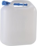 Wasserkanister ECO 22 Liter Polyethylen mit Auslaufrohr Kanister 22 l 370 x 440 x 190 mm natur