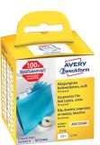 Avery Zweckform® Rollen-Etiketten - 12 x 50 mm, weiß, permanent, 220 Etiketten Thermoetiketten 220