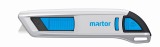 MARTOR® SECUNORM 500 - 9 mm mit Trapezklinge Cutter grau/blau 19 mm Aluminium 143 mm 9 mm