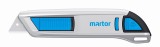 MARTOR® SECUNORM 500 - 17 mm mit Trapezklinge Cutter grau/blau 19 mm Aluminium 143 mm 17 mm