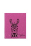 Pagna® Poesiealbum Save me - Zebra, 128 Seiten, blanko Poesiealbum Save me 128 blanko Seiten 155 mm