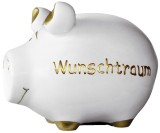 KCG Spardose Schwein Wunschtraum - Keramik, klein Spardose Schwein Wunschtraum 12,5 cm 9 cm