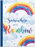 RNK Verlag Notizbuch Over the Rainbow - A4, blanko, 96 Blatt Kladde Over the Rainbow A4 blanko