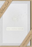 bsb Trauerkarte - Natur Card, inkl. Umschlag Mindestabnahmemenge - 3 Stück. Trauerkarte Trauerfall