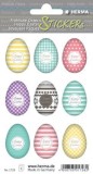 Herma 1728 Sticker Happy Easter Eierset - 27 Stück Mindestabnahmemenge - 10 Pack. Osteretiketten