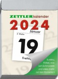 Zettler Tagesblock Nr. 1 - 1 Tag /1 Seite, 4 x 6 cm Abreißkalender 2024 1 Tag / 1 Seite 4 cm 6 cm