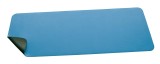 SIGEL Schreibunterlage Lederimitat - 80 x 30 cm, einrollbar, doppelseitig nutzbar, blau/grün 2 mm