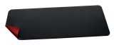 SIGEL Schreibunterlage Lederimitat - 80 x 30 cm, einrollbar, doppelseitig nutzbar, schwarz/rot 2 mm