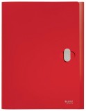 Leitz 4623 Ablagebox Recycle - A4, 30 mm, PP,  rot Dokumentenbox A4 rot 250 Blatt 254 mm