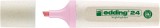 Edding 24 EcoLine Textmarker - nachfüllbar, pastellrosa Textmarker pastellrosa 2 - 5 mm Keilspitze