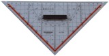 Rumold Technisches Zeichendreieck mit Griff, 250 mm Geometrie-Dreieck 250 mm Griff abnehmbar
