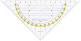 Aristo Geo-Dreieck®, Plexiglas®, 160 mm Geometrie-Dreieck 160 mm ohne Griff