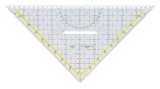 Aristo Zeichendreieck TZ-Dreieck®, Plexiglas® mit Griff, 325 mm, glasklar Geometrie-Dreieck 325 mm