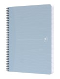 Oxford My Rec’Up Spiralbuch - A4, 90 Blatt, liniert, himmelblau Collegeblock A4 liniert 7 mm 90