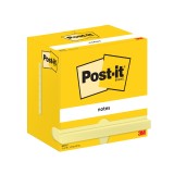 Post-it® Haftnotizblock - 76 x 127 mm, gelb, 12x 100 Blatt Karton Haftnotiz gelb 76 mm 127 mm