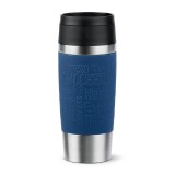 emsa Travel Mug Isolierbecher Classic - 0,36 l, dunkelblau Thermobecher 360 ml 8,3 cm 20 cm