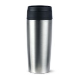emsa Travel Mug Isolierbecher Classic - 0,36 l, edelstahl Thermobecher 360 ml 8,3 cm 20 cm