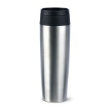 emsa Travel Mug Isolierbecher Classic - 0,5 l, edelstahl Thermobecher 500 ml 8,3 cm 24 cm
