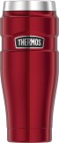 Thermobecher STAINLESS KING - 0,47L, rot Thermobecher 470 ml 6,7 cm 19,8 cm rot
