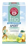 Teekanne frio® Sport Aktiv - Apfel-Zitrone + Magnesium - 18 Beutel Tee Apfel-Zitrone+Magnesium