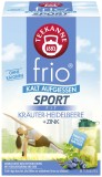 Teekanne frio® Sport Fit - Kräuter-Heidelbeere + Zink - 18 Beutel Tee Kräuter-Heidelbeere+Zink