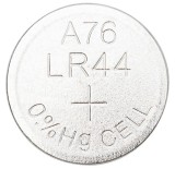 Q-Connect® Knopfzellen-Batterie Alkali-Mangan LR44/A76  10er Pack Knopfzellen-Batterie 1,5 Volt