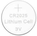 Q-Connect® Knopfzellen-Batterie Lithium CR2025 3Volt - 4 Stück Knopfzellen-Batterie CR2025 3 Volt
