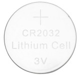 Q-Connect® Knopfzellen-Batterie Lithium CR2032 3Volt - 4 Stück Knopfzellen-Batterie CR2032 3 Volt