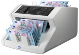 Safescan® 2210-G2 Banknotenzählgerät + Prüfer - grau Banknotenzähler 25 x 18,4 x 29,5 cm