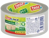 tesa® Packband tesapack® Eco & Ultra Strong ecoLogo® - PET, 50 mm x 66 m, transparent transparent