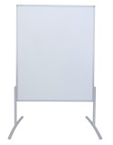 Franken Moderationstafel PRO - 120 x 150 cm, Karton/Karton, weiß Moderationstafel beidseitig weiß