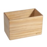 SIGEL Holz-Aufbewahrungsbox - 13 x 8 cm, beige, magnetisch Aufbewahrungsbox beige 13 cm 8 cm 7,5 cm