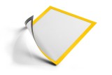 Durable Info-Rahmen DURAFRAME® MAGNETIC - A4, 236 x 323 mm, gelb, 5er Pack Informationsrahmen gelb