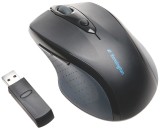 Kensington® Pro Fit Kabellose Full-Size-Maus - schwarz Rechts- und Linkshänder Maus schwarz USB