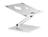 Durable Laptop Ständer RISE - bis 17, Aluminium, silber Notebookständer metallic silber 230 mm