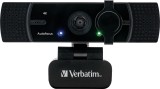 Verbatim Webcam AWC-03 - 4K Ultra HD, schwarz Webcam USB 2.0 max. 3840 x 2160, 30 fps 120°