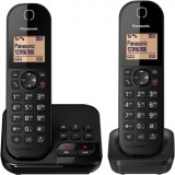 Panasonic Komfort-Telefon KX-TGC422GB - schnurlos, schwarz Telefon schwarz
