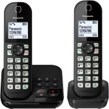 Panasonic Komfort-Telefon KX-TGC462GB - schnurlos, schwarz Telefon schwarz