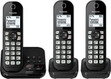 Panasonic Komfort-Telefon KX-TGC463GB - schnurlos, schwarz Telefon schwarz
