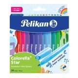 Pelikan® Fasermaler Colorella® Star C 302 - 24er Faltschachtel Faserschreiberetui 0,6 mm