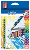 LYRA Farbstifte Groove Slim - Ø 3,3 mm, 36 Farben + Anspitzer, Kartonetui Farbstiftetui Ø 3,3 mm