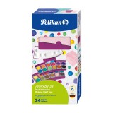 Pelikan® Farbkasten ProColor® - 24 Farben, beere/rosa Farbkasten 24 Farben beere/rosa