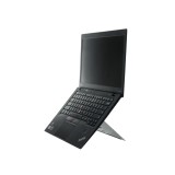 R-Go Tools Laptoständer Riser Attachable - verstellbar, Aluminium, schwarz Notebookständer schwarz