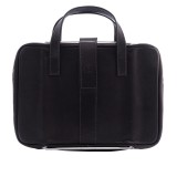 R-Go Tools Laptoptasche Viva 15.6 - integrierter Laptop-Ständer, Leder, schwarz Laptoptasche 15.6