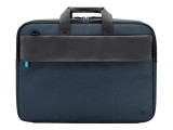 Mobilis Executive Laptop Businesstasche - 16, marine/schwarz Laptoptasche marine/schwarz 500D Nylon