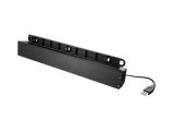 Lenovo USB Soundbar - Lautsprecher - für PC Soundbar schwarz USB (4 PIN USB Type A) ≤ 0.3%