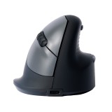 R-Go Tools Ergonomische Maus HE Break - Anti-RSI-Software, Klein (Handlänge < 165 mm), Rechtshänder, kabellos, schwarz